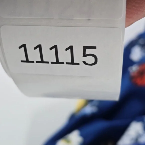 Banana Republic Women Blue Floral Fit and Flare Halter Dress 457884-00-1 Size 6 - Picture 6 of 6